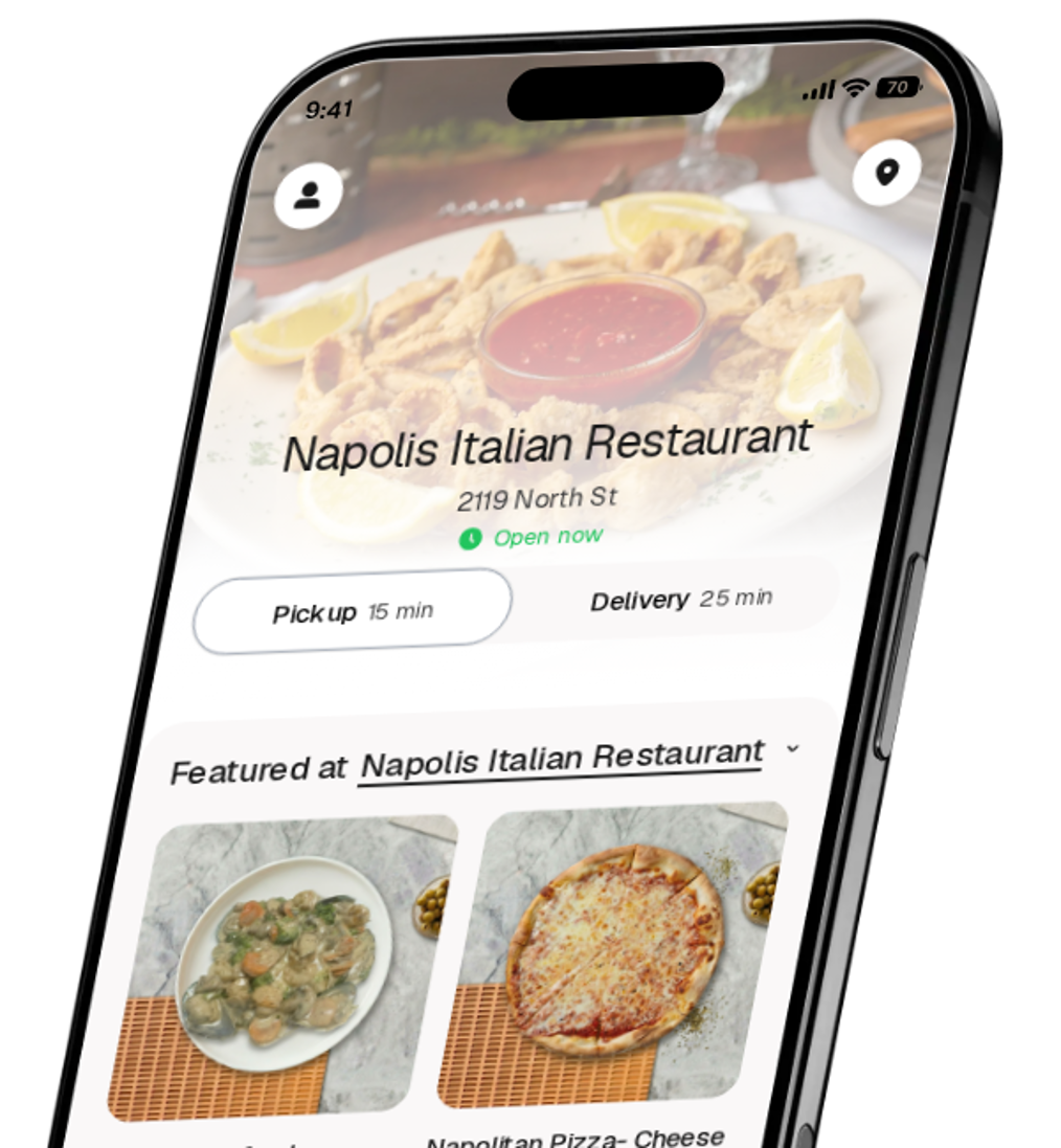 Napolis Italian Restaurant app preview