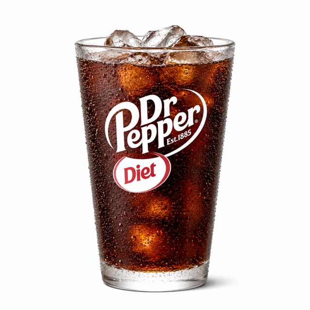 Diet Dr Pepper.