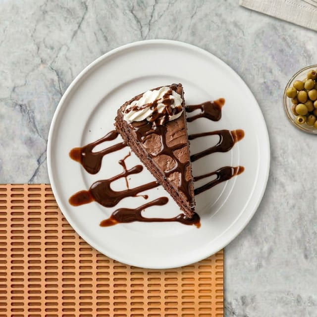 Chocolate Mousse Cake.