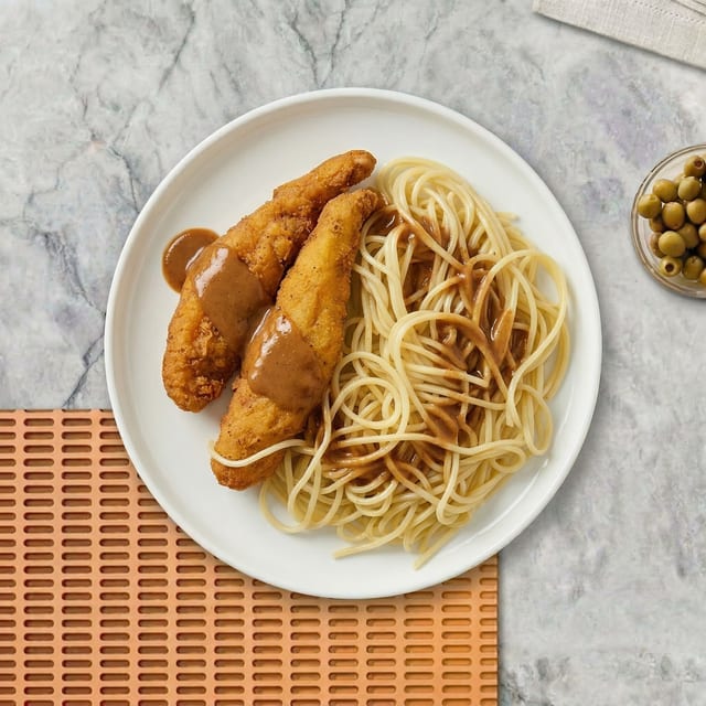 Kid’s Chicken Strips.