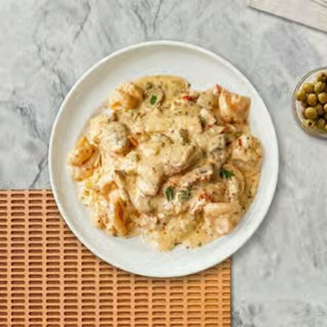 Spicy Chicken & Shrimp.