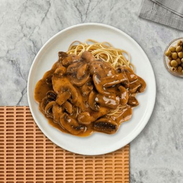 Chicken Marsala Lunch.