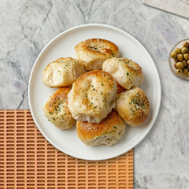 Homemade Garlic Rolls.